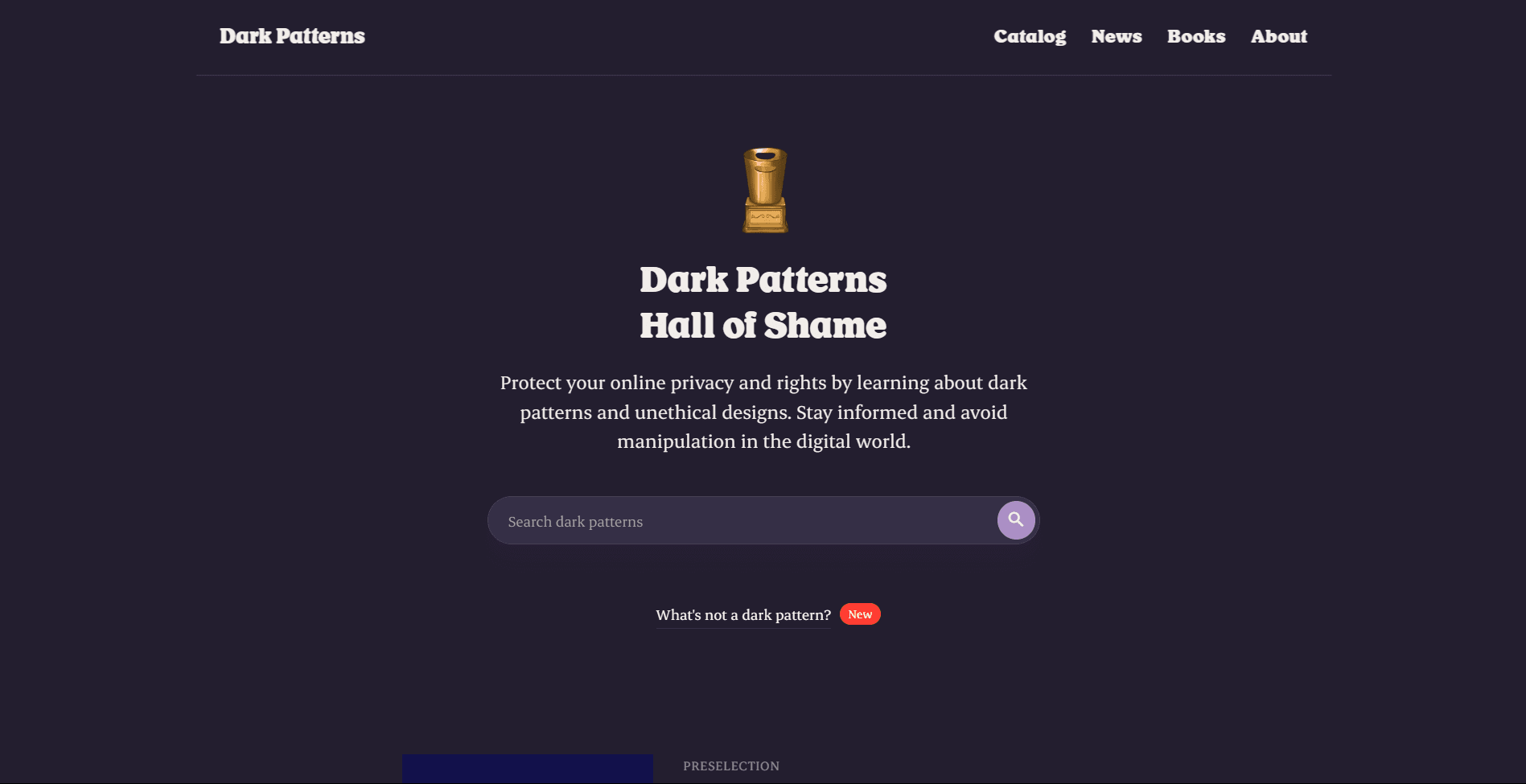 Dark Patterns
